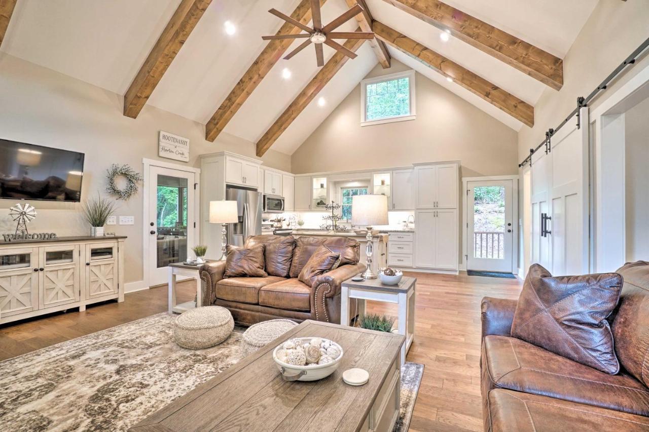 Hootenanny At Horton Creek Creekside Escape! هيلين المظهر الخارجي الصورة