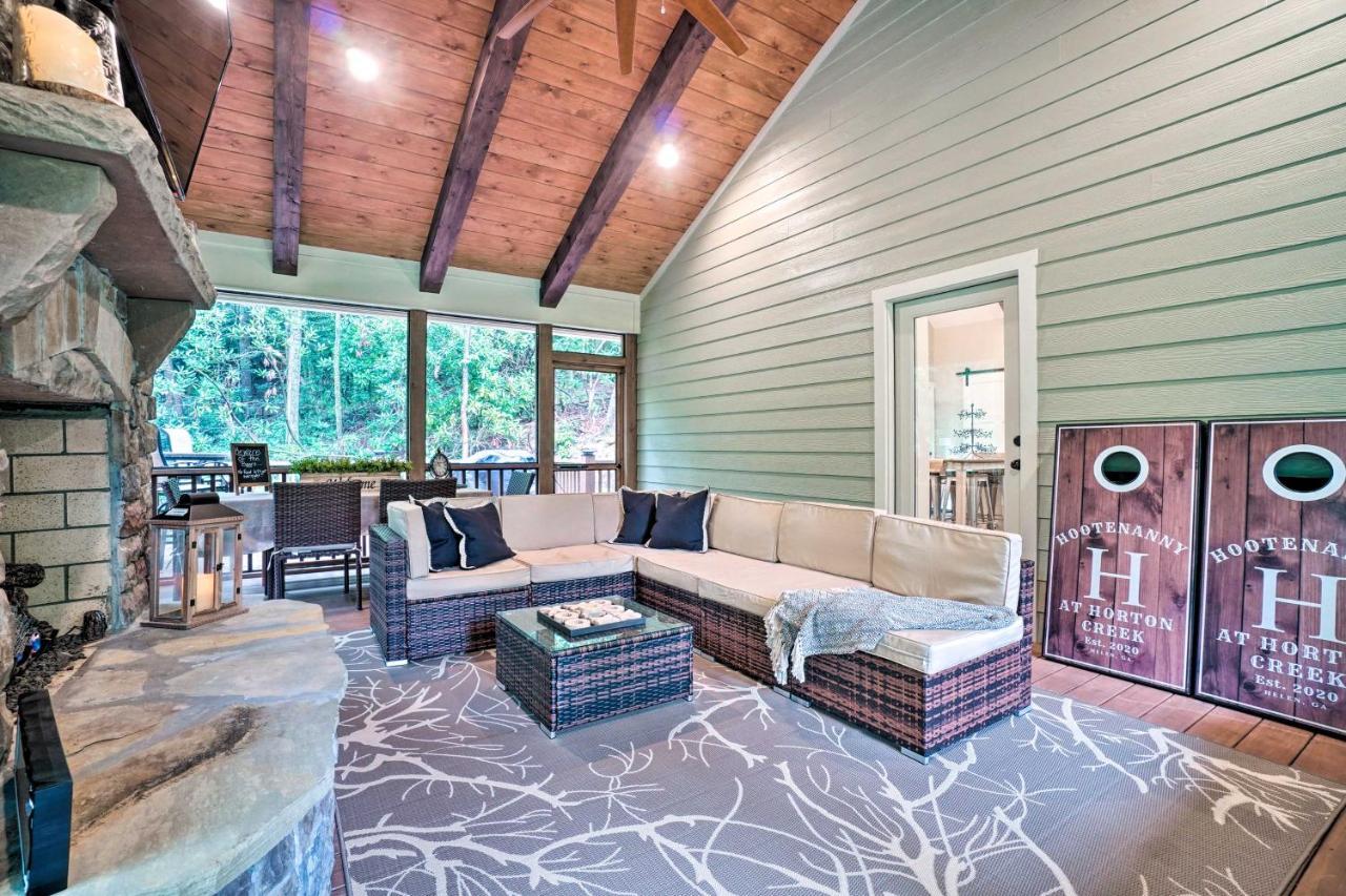 Hootenanny At Horton Creek Creekside Escape! هيلين المظهر الخارجي الصورة