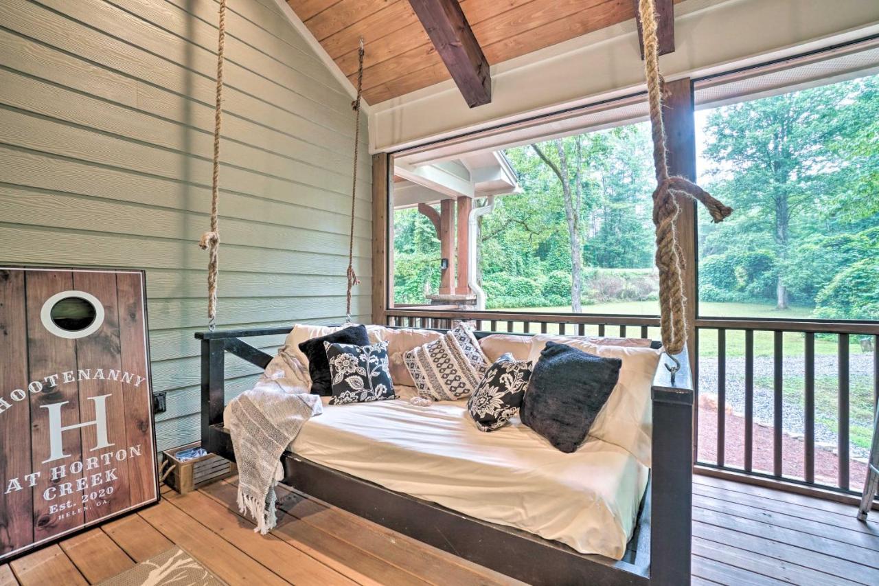 Hootenanny At Horton Creek Creekside Escape! هيلين المظهر الخارجي الصورة