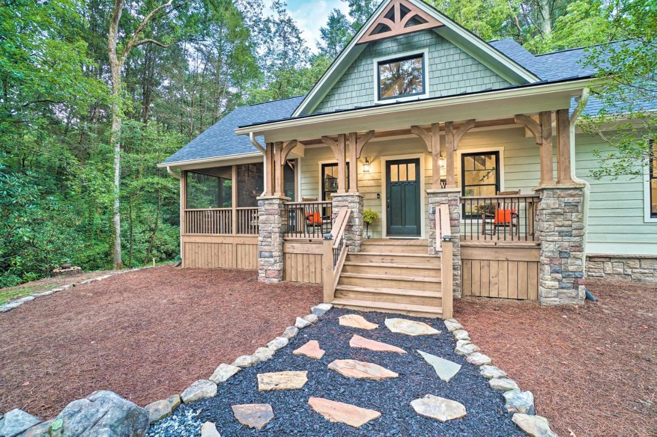 Hootenanny At Horton Creek Creekside Escape! هيلين المظهر الخارجي الصورة