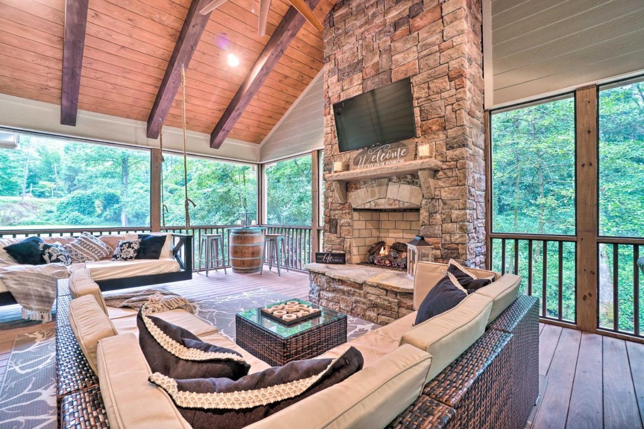 Hootenanny At Horton Creek Creekside Escape! هيلين المظهر الخارجي الصورة
