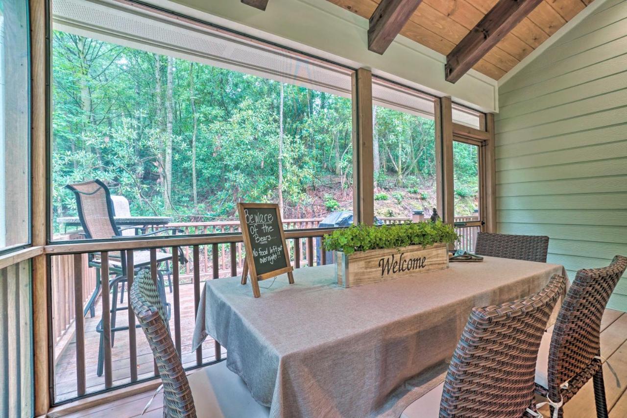 Hootenanny At Horton Creek Creekside Escape! هيلين المظهر الخارجي الصورة