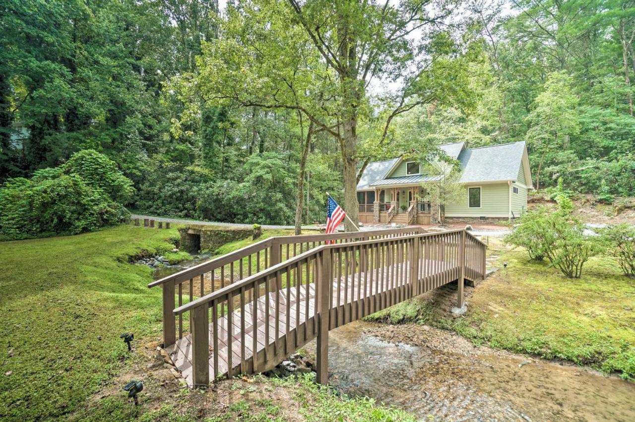 Hootenanny At Horton Creek Creekside Escape! هيلين المظهر الخارجي الصورة